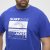 North Latitude T-Shirt Printed Blue - Тениски - мъжки тениски големи размери