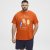 North Latitude T-Shirt Ice Cream Orange - Тениски - мъжки тениски големи размери