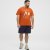 North Latitude T-Shirt Ice Cream Orange - Тениски - мъжки тениски големи размери