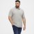 North Latitude Polo Short Sleeve Grey - Поло тениски - мъжки тениски с яка големи размери