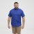 North Latitude Shirt Short Sleeve TALL Blue - МЪЖКО ОБЛЕКЛО MT-6XLT - дрехи за високи мъже