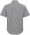 North Latitude Shirt Short Sleeve Checked Grey - Ризи - мъжки ризи големи размери