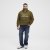 North Latitude Sweatshirt Half-Zip Green - Суичъри & cуичъри с качулка - мъжки суичъри големи размери