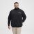 North Latitude Sweatshirt Cardigan Black - Суичъри & cуичъри с качулка - мъжки суичъри големи размери