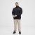 North Latitude Sweatshirt Cardigan Black - Суичъри & cуичъри с качулка - мъжки суичъри големи размери