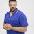 North Latitude Polo Pique V-Neck Blue - Поло тениски - мъжки тениски с яка големи размери