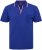 North Latitude Polo Pique V-Neck Blue - Поло тениски - мъжки тениски с яка големи размери