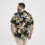 North Latitude Shirt Short Sleeve Printed Allover Black - Ризи - мъжки ризи големи размери