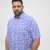 North Latitude Shirt Denim Printed Allover Blue - Ризи - мъжки ризи големи размери