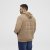 North Latitude Hoodie with Zipper Dark Sand - Суичъри & cуичъри с качулка - мъжки суичъри големи размери
