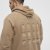 North Latitude Hoodie with Zipper Dark Sand - Суичъри & cуичъри с качулка - мъжки суичъри големи размери