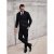 JP1880 Chino Jersey Trousers Flexnamic Black TALL - ВИСОКИ-размери - дрехи за високи мъже