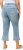 Ulla Popken Cropped Flared Eyelet Jeans Light Blue - Дамски Дънки & Панталони в Големи Размери – Plus Size - 