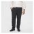 North Latitude Dress Pants Elastic Waist Dark Grey Melange - Панталони - мъжки панталони големи размери