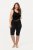 Ulla Popken Stretch Knit Bike Shorts Black - Ulla Popken - Ulla Popken макси дрехи