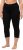 Ulla Popken Basic Stretch Knit Capris Black - Дамски Дънки & Панталони в Големи Размери – Plus Size - 