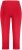 Ulla Popken Basic Stretch Knit Capris Red - Дамски Дънки & Панталони в Големи Размери – Plus Size - 