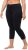 Ulla Popken Basic Stretch Knit Capris Navy - Дамски Дънки & Панталони в Големи Размери – Plus Size - 