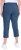 Ulla Popken Stretch Basic Bengaline Capri Pants Denim Blue - Дамски Дънки & Панталони в Големи Размери – Plus Size - 