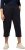 Ulla Popken Pull On Knit Elastic Waist Pocket Crop Pants Blue - Дамски Дънки & Панталони в Големи Размери – Plus Size - 