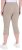 Ulla Popken Bengaline Elastic Waist Stretch Capri Pants Orange - Дамски Дънки & Панталони в Големи Размери – Plus Size - 