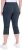Ulla Popken Bengaline Elastic Waist Stretch Capri Pants Navy Blue - Дамски Дънки & Панталони в Големи Размери – Plus Size - 