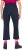 Ulla Popken Functional Sport Quick Dry Stretch Crop Pants Navy Blue - Дамски Дънки & Панталони в Големи Размери – Plus Size - 