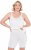 Ulla Popken Lace Hem Stretch Viscose Knit Bicycle Length Lounge Shorts White - Дамски Дънки & Панталони в Големи Размери – Plus Size - 