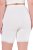 Ulla Popken Lace Hem Stretch Viscose Knit Bicycle Length Lounge Shorts White - Дамски Дънки & Панталони в Големи Размери – Plus Size - 