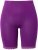 Ulla Popken Lace Hem Stretch Viscose Knit Bicycle Length Lounge Shorts Purple - Дамски Дънки & Панталони в Големи Размери – Plus Size - 