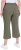 Ulla Popken Cool Linen Elastic Waist Capri Pants Loden Green - Дамски Дънки & Панталони в Големи Размери – Plus Size - 