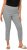 Ulla Popken Check Bengaline Slim Leg Sienna Fit Stretch Crop Pants Black - Дамски Дънки & Панталони в Големи Размери – Plus Size - 