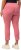 Ulla Popken Check Bengaline Slim Leg Sienna Fit Stretch Crop Pants Light Pink - Дамски Дънки & Панталони в Големи Размери – Plus Size - 