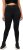 Ulla Popken High Waist Quick Dry Recycled Stretch Leggings Black - Дамски Дънки & Панталони в Големи Размери – Plus Size - 