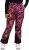 Ulla Popken Hyprar Rose Print Fully Lined Ski Pants Orange - Дамски Дънки & Панталони в Големи Размери – Plus Size - 