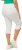 Ulla Popken Basic Capri Sarah Fit Jeans Snow White - Дамски Дънки & Панталони в Големи Размери – Plus Size - 