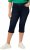 Ulla Popken Basic Capri Sarah Fit Jeans Denim Blue - Дамски Дънки & Панталони в Големи Размери – Plus Size - 