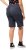 Ulla Popken Frayed Hemline Elastic Waistband Bermuda Shorts Navy - Дамски Дънки & Панталони в Големи Размери – Plus Size - 
