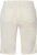 Ulla Popken Frayed Hemline Elastic Waistband Bermuda Shorts White - Дамски Дънки & Панталони в Големи Размери – Plus Size - 