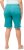 Ulla Popken Frayed Hemline Elastic Waistband Bermuda Shorts Bright Turquoise - Дамски Дънки & Панталони в Големи Размери – Plus Size - 