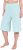 Ulla Popken Wide Leg Flared Bermuda Shorts Blue - Дамски Дънки & Панталони в Големи Размери – Plus Size - 