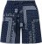 Ulla Popken Paisley Pull On Shorts Blue - Дамски Дънки & Панталони в Големи Размери – Plus Size - 