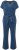 Ulla Popken Wrap Look Short Sleeve Denim Jumpsuit Blue - Дамски Дънки & Панталони в Големи Размери – Plus Size - 