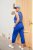 Ulla Popken Cropped Ruby Fit Pants Blue - Дамски Дънки & Панталони в Големи Размери – Plus Size - 