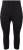 Ulla Popken Cropped High Waisted Leggings Black - Дамски Дънки & Панталони в Големи Размери – Plus Size - 
