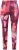 Ulla Popken Abstract Print Ski Leggings Red - Дамски Дънки & Панталони в Големи Размери – Plus Size - 