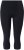 Ulla Popken Cropped Sports Leggings Black - Дамски Дънки & Панталони в Големи Размери – Plus Size - 