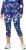 Ulla Popken Neon Bubble Quick Dry Leggings Blue - Дамски Дънки & Панталони в Големи Размери – Plus Size - 