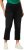 Ulla Popken Sienna Crop Stretch Jeans Black - Дамски Дънки & Панталони в Големи Размери – Plus Size - 