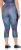 Ulla Popken Quick Dry Cropped Geometric Print Leggings Grey - Дамски Дънки & Панталони в Големи Размери – Plus Size - 